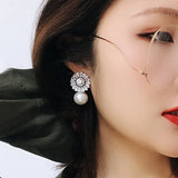 Zircon Bridal Wedding Earrings for Women