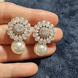 Zircon Bridal Wedding Earrings for Women