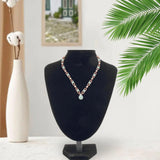Velvet Jewelry Display Mannequin for Necklaces