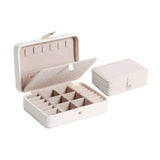 Double Layer Jewelry Organizer for Women - Earring Storage Case
