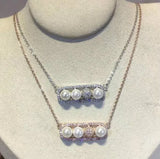 Lady Crystal Pendant Necklace Jewelry
