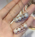 Lady Crystal Pendant Necklace Jewelry