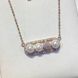 Lady Crystal Pendant Necklace Jewelry