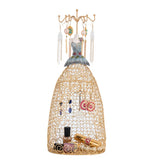 Princess Grid Earring Display Rack Mannequin Jewelry Stand