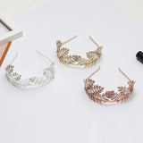 Baroque Style Headband for Girls Model Show Performance