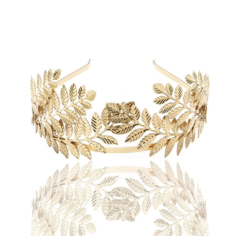 Baroque Style Headband for Girls Model Show Performance