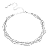 Metal Rhinestone Women Body Chain Waist Hip Belt Dress Decor
