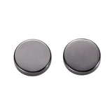 Round Mens Cufflinks for Shirt Business Dress Wedding