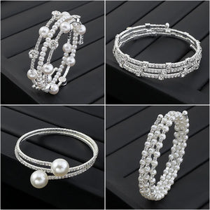 Pearl & Diamond Bracelet