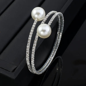 Pearl & Diamond Bracelet