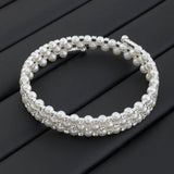 Pearl & Diamond Bracelet