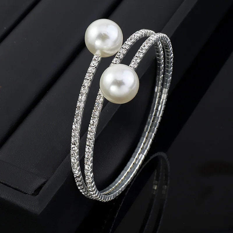 Pearl & Diamond Bracelet