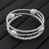 Pearl & Diamond Bracelet