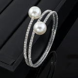Pearl & Diamond Bracelet