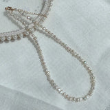 Baroque Pearl Necklace Wedding Choker Short Collier