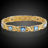 Women's Opal Eye Pattern Magnetic Bracelet for Health