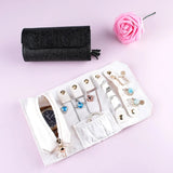 Portable Jewelry Storage Roll Bag Organizer for Traveling
