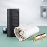 Portable Jewelry Storage Roll Bag Organizer for Traveling