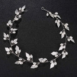 Pearl Rhinestone Wedding Headband for Bride Hair Accessories