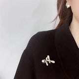 Pearl Zircons Brooches Women Flower Animal Plant Pin Brooch