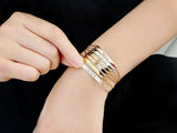 Stainless Steel ID Bar Bracelet for Women Custom Name BFF Gift