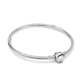 925 Silver Bracelet Infinity Snake Chain For Women