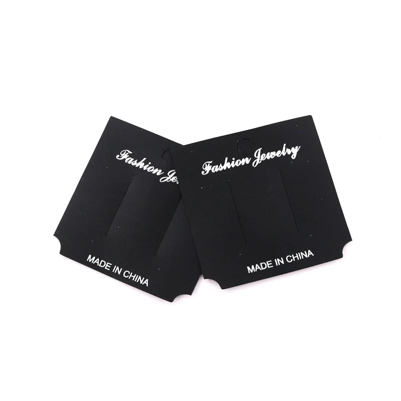 Hair Accessory Jewelry Packaging Display Card 7*7cm 100pcs/lot