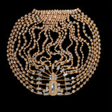 Bridal Headband Hat Wedding Crystal Head Chain Hair Accessories