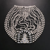 Bridal Headband Hat Wedding Crystal Head Chain Hair Accessories