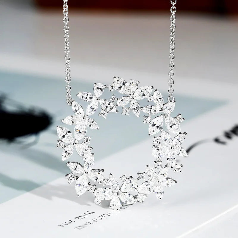 Silver Plate Stackable Star Pendants Necklace Wedding Jewelry