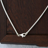 925 Sterling Silver Choker Collar Necklace for Women 16-24 Inch