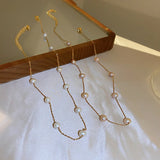 Natural Freshwater Pearl 14K Filled Ladies Necklace Jewelry For Women