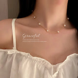 Natural Freshwater Pearl 14K Filled Ladies Necklace Jewelry For Women