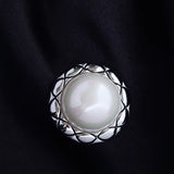 Fragrance Magnetic Brooch Anti-glare Button Placket Collar Accessories
