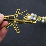 Starfish Star Hairpins Bridal Hair Accessories Headband Bride Tiaras
