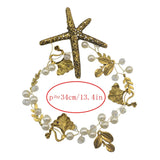 Starfish Star Hairpins Bridal Hair Accessories Headband Bride Tiaras