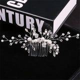 Bridal Crystal Rhinestones Hair Comb for Wedding