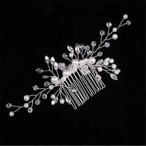 Bridal Crystal Rhinestones Hair Comb for Wedding