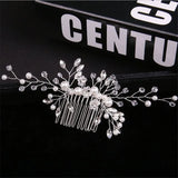 Bridal Crystal Rhinestones Hair Comb for Wedding