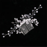 Bridal Crystal Rhinestones Hair Comb for Wedding