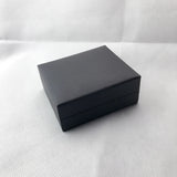 Wedding Necklace Pendant Packaging Box Flocked Gift Chain Jewelry Display Holder