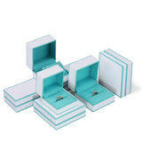 Wedding Ring Jewelry Box Packaging Display Earrings Bracelets Necklace Gift Case
