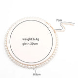 Elegant Pearl Wedding Necklace for Women