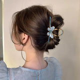 Oil Drop Butterfly Hair Claw Clips for Women