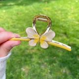 Oil Drop Butterfly Hair Claw Clips for Women