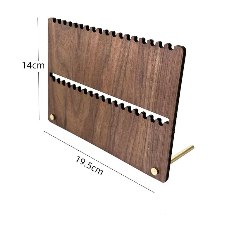 Wooden Earring Stand for Jewelry Display Organizer