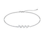 Zircon Bridal Leaf Bracelets Wedding Accessories Charm Femme Crystal Bangle
