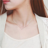925 Silver CZ Pendant Wedding Pendants Necklace