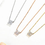 925 Silver CZ Pendant Wedding Pendants Necklace