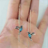 Strass Swing Tassel Earrings for Women